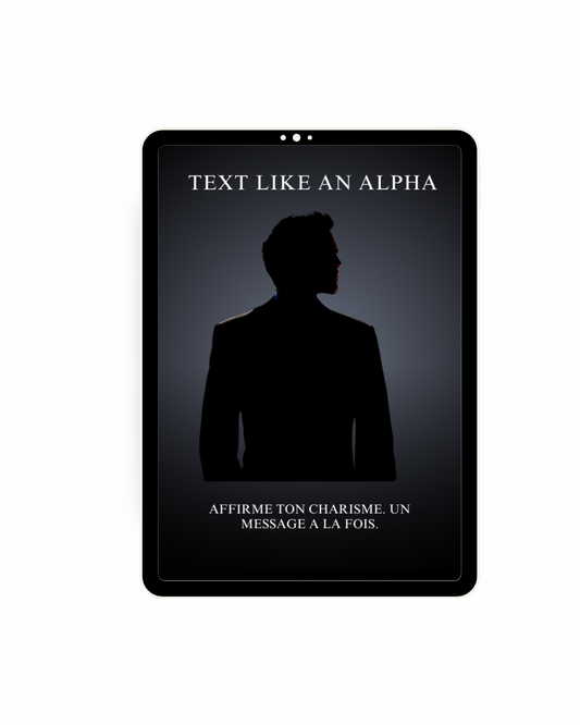 Wdw Man - Text Like An Alpha
